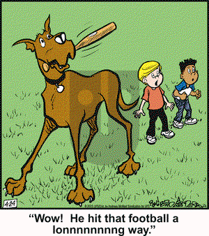 Marmaduke on Thursday April 24, 2025 Comic Strip