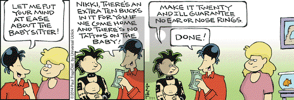 Thatababy on Friday July 11, 2014 Comic Strip