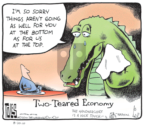 Tom Toles - Monday August 30, 2010 Comic Strip