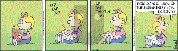 Drabble on Saturday February 17, 2018 Comic Strip