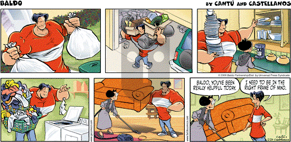 Baldo - Sunday February 24, 2008 Comic Strip