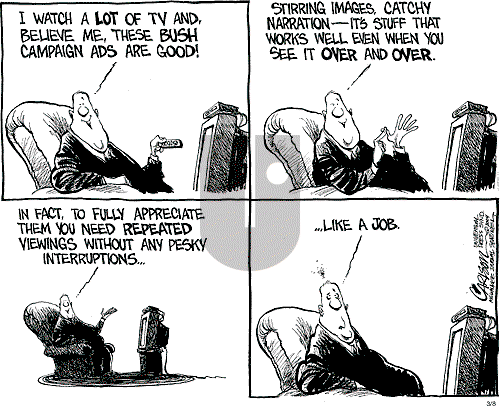 Stuart Carlson on Monday March 8, 2004 Comic Strip