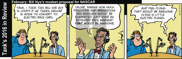 Tank McNamara - Tuesday December 27, 2016 Comic Strip