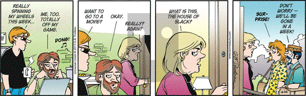 Doonesbury on Monday April 22, 2013 Comic Strip