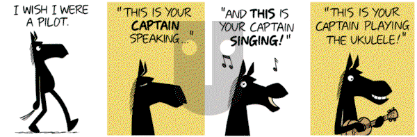 Dark Side of the Horse on Monday January 18, 2016 Comic Strip