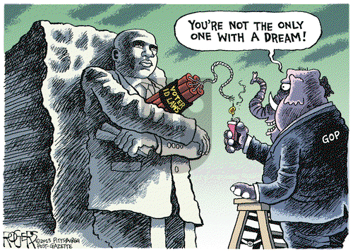 Rob Rogers on Tuesday August 27, 2013 Comic Strip