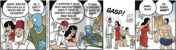 Alley Oop - Saturday May 25, 2024 Comic Strip