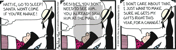 The Born Loser on Thursday December 24, 2020 Comic Strip