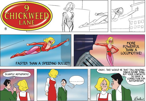 9 Chickweed Lane on Sunday April 29, 2018 Comic Strip