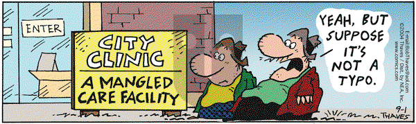 Frank and Ernest - Wednesday September 1, 2004 Comic Strip