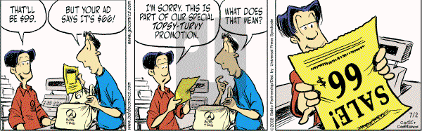 Baldo on Wednesday July 2, 2008 Comic Strip