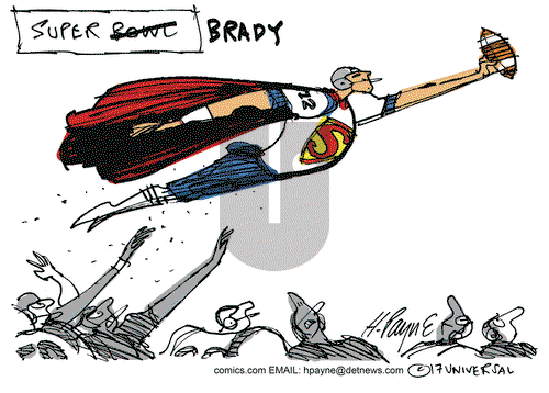 Henry Payne on Monday February 6, 2017 Comic Strip