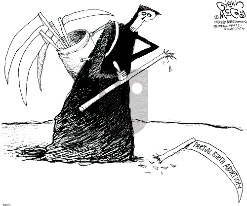 Glenn McCoy on Thursday October 23, 2003 Comic Strip