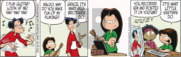 Baldo on Monday October 22, 2012 Comic Strip