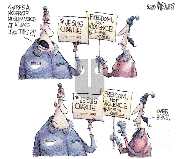 Matt Davies on Friday January 9, 2015 Comic Strip