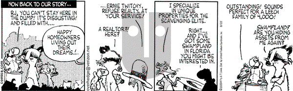 Over the Hedge on Monday August 22, 2005 Comic Strip