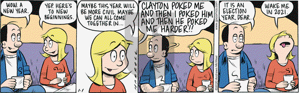 Adam@Home on Wednesday January 1, 2020 Comic Strip