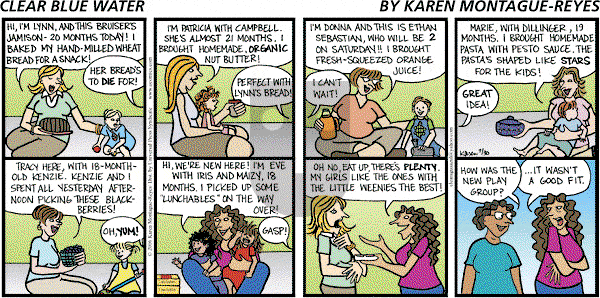 Clear Blue Water on Friday August 25, 2006 Comic Strip