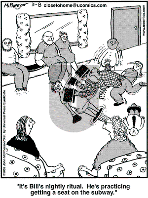 Close to Home on Friday March 8, 2002 Comic Strip