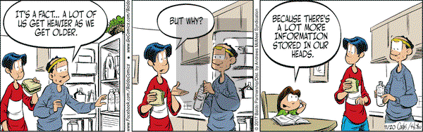 Baldo on Monday November 20, 2017 Comic Strip