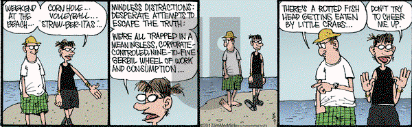 Monty on Wednesday August 9, 2017 Comic Strip
