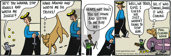 Overboard on Wednesday September 21, 2016 Comic Strip