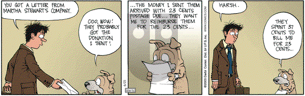 Get Fuzzy on Saturday June 21, 2003 Comic Strip