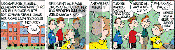 Drabble on Monday May 16, 2011 Comic Strip