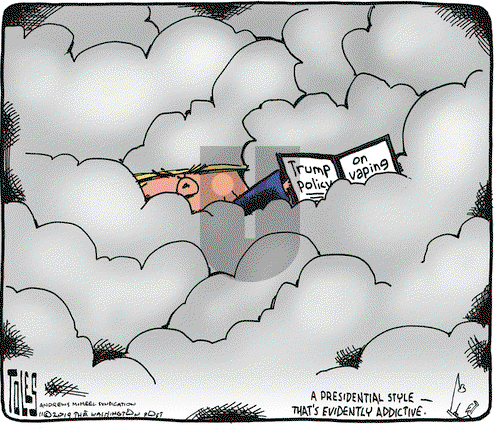 Tom Toles on Tuesday November 19, 2019 Comic Strip