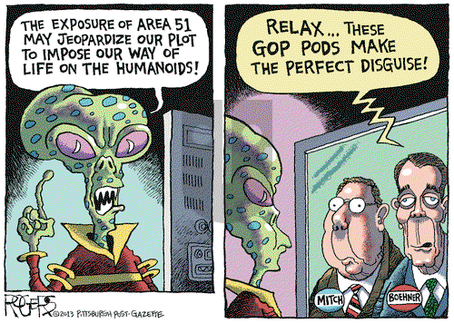 Rob Rogers on Thursday August 22, 2013 Comic Strip