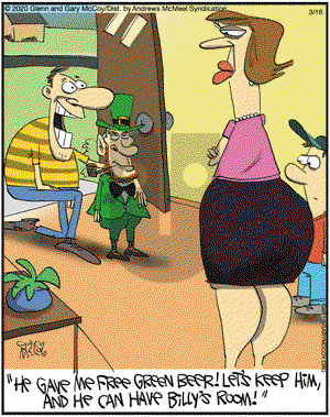 The Flying McCoys on Monday March 16, 2020 Comic Strip