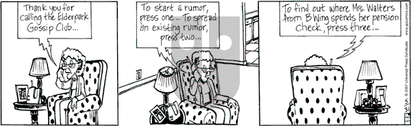 The Elderberries on Thursday May 31, 2007 Comic Strip