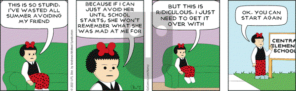 Nancy on Wednesday August 18, 2021 Comic Strip