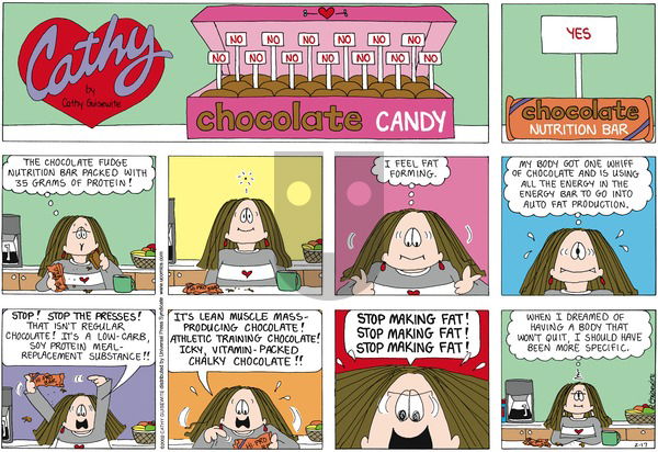 Cathy Classics - Sunday February 18, 2024 Comic Strip