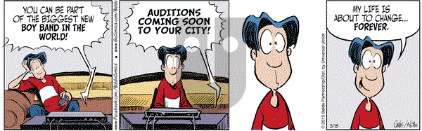 Baldo on Wednesday March 18, 2015 Comic Strip