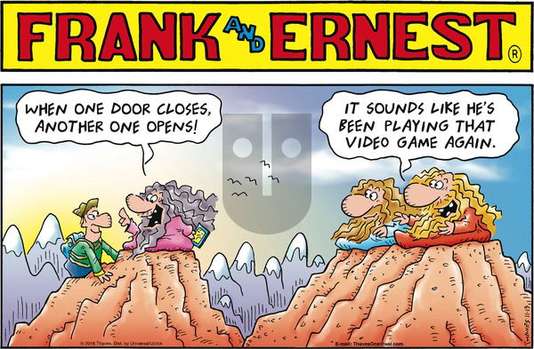 Frank and Ernest on Sunday November 13, 2016 Comic Strip