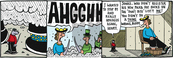 Overboard on Tuesday May 30, 2017 Comic Strip