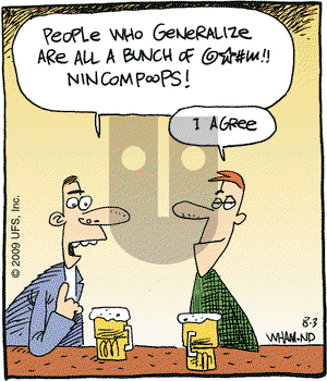 Reality Check on Monday August 3, 2009 Comic Strip