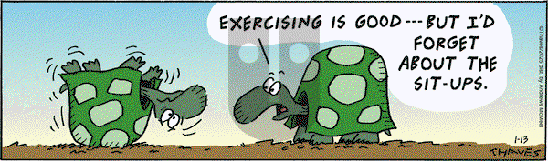 Frank and Ernest - Monday January 13, 2025 Comic Strip