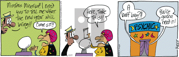 The Knight Life - Tuesday December 27, 2016 Comic Strip