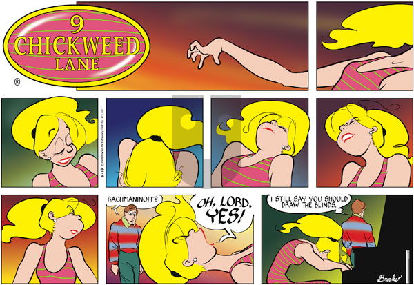 9 Chickweed Lane on Sunday September 18, 2005 Comic Strip