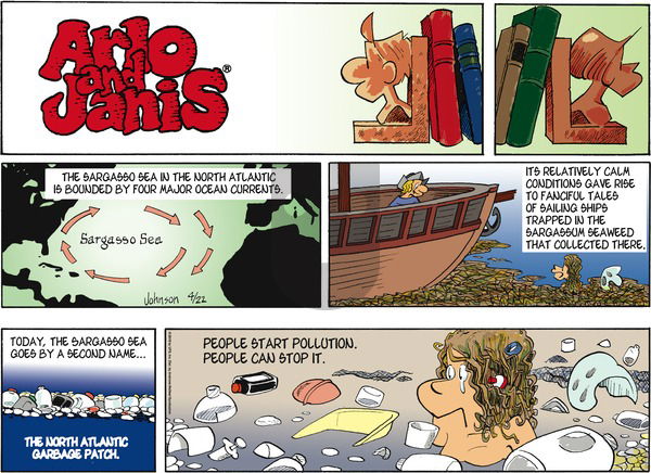 Arlo and Janis on Sunday April 22, 2018 Comic Strip