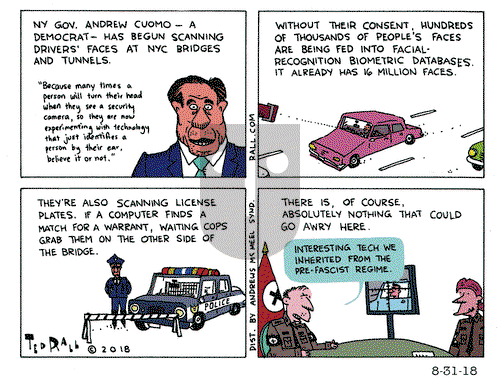 Ted Rall on Friday August 31, 2018 Comic Strip
