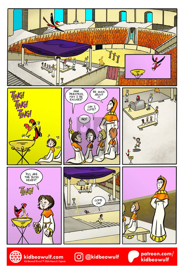 Kid Beowulf on Monday October 14, 2024 Comic Strip