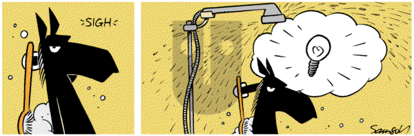 Dark Side of the Horse on Friday September 1, 2017 Comic Strip
