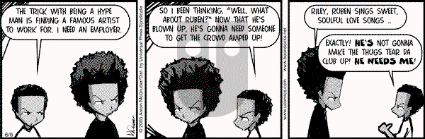 The Boondocks on Friday January 7, 2011 Comic Strip