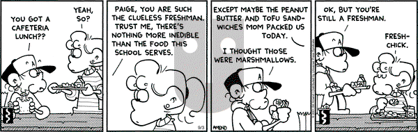 FoxTrot on Friday September 24, 2004 Comic Strip