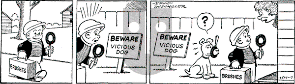 Nancy Classics on Wednesday September 7, 2016 Comic Strip