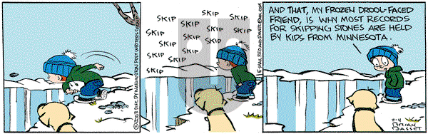 Red and Rover on Tuesday February 4, 2003 Comic Strip