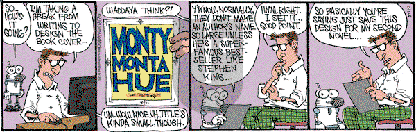 Monty on Saturday February 6, 2021 Comic Strip